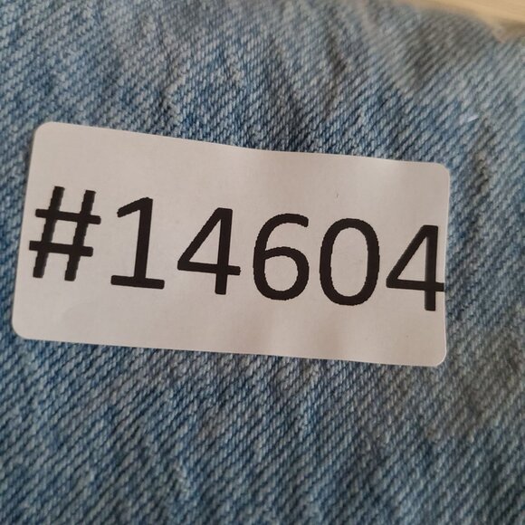 Levis Jeans Womens 24 Blue 501 Premium Big E Straight Ankle Stretch Denim - Picture 16 of 16